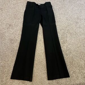 Banana Republic Martin Fit Size 2 straight/boot. Classic Black Dress Pants